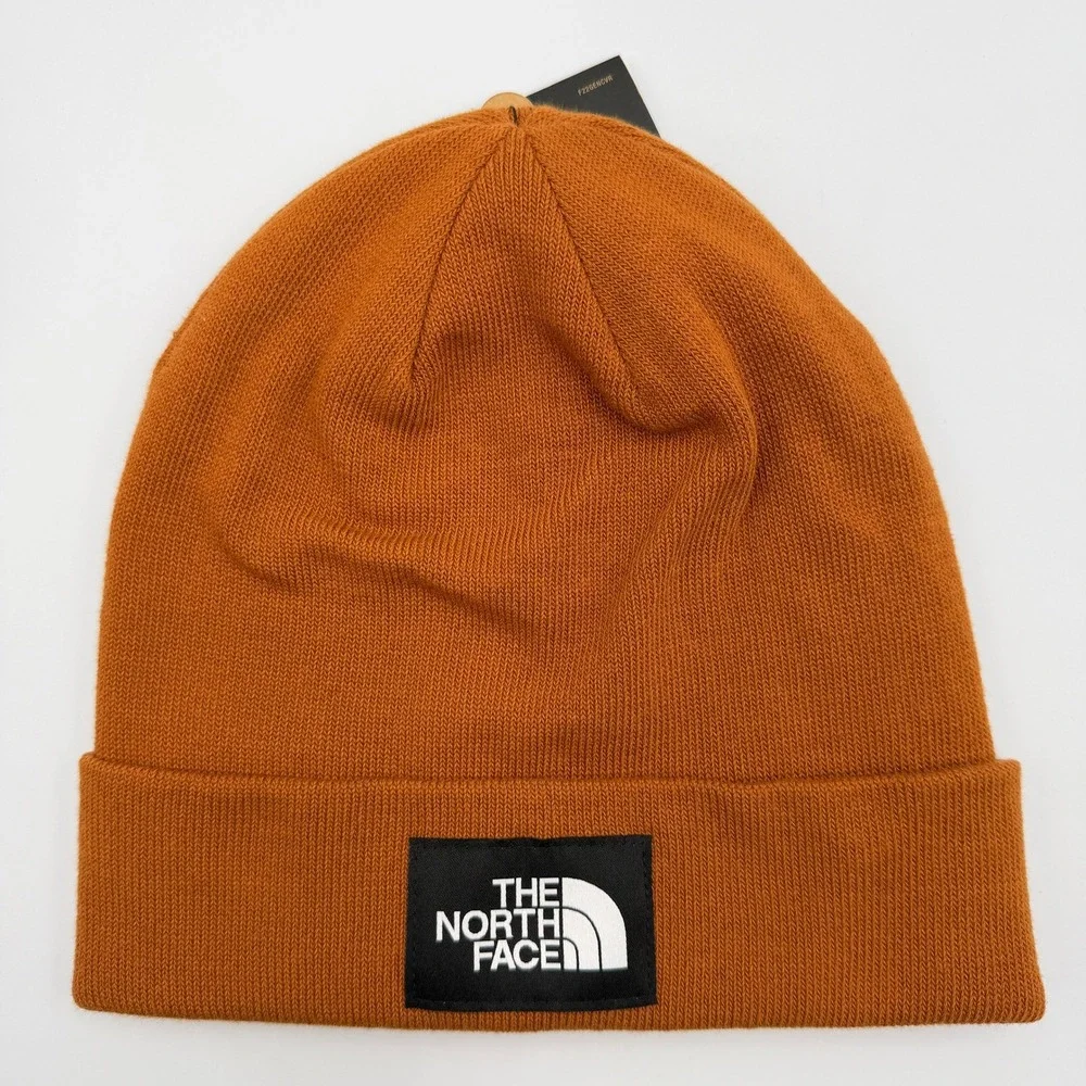The North Face Dockworker Beanie Unisex OS Burnt Umber Recycled NF0A3FNT *NEW*